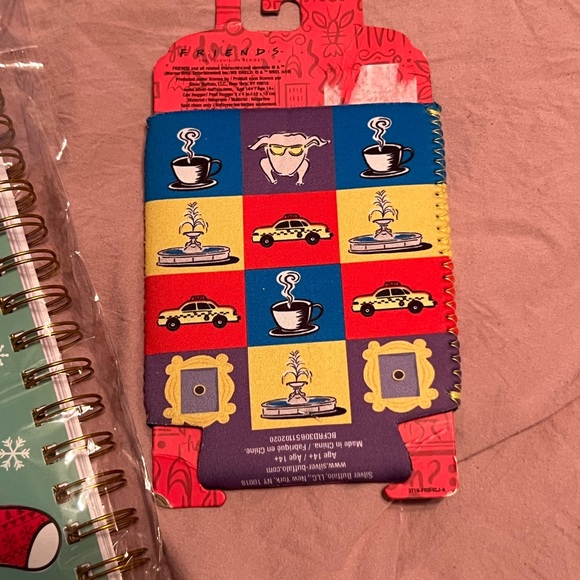 FRIENDS notebook and koozie set - Picture 3 of 5